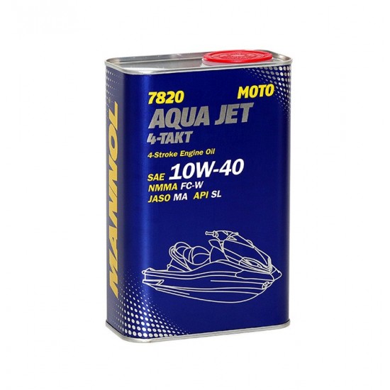 Mannol 7820 Aqua Jet 4-Takt 10W-40 motorolaj, 1 liter