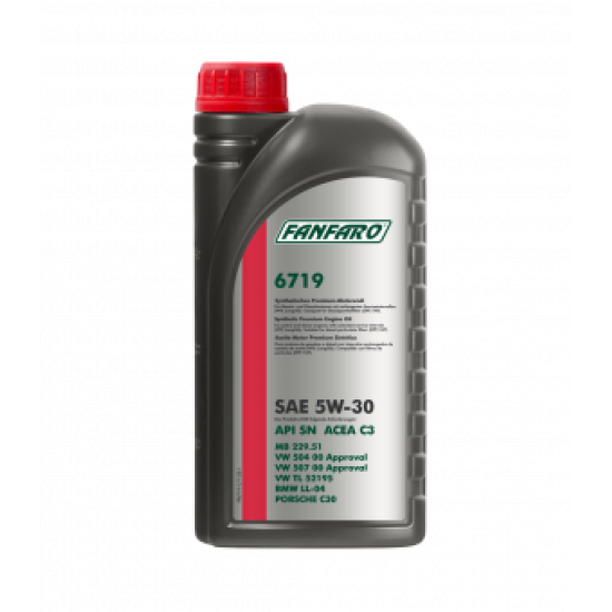 6719 5w-30 1L OEM VW-AUDI-SKODA