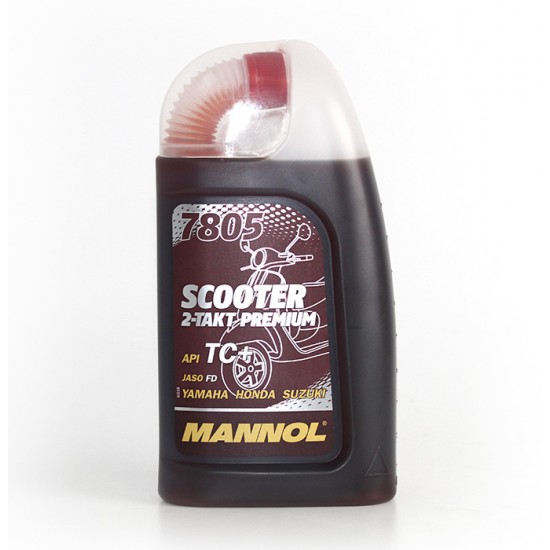 MANNOL 7805 SCOOTER 2-TAKT PREMIUM API TC+ MANNOL 7805 SCOOTER 2-TAKT PREMIUM API TC+
