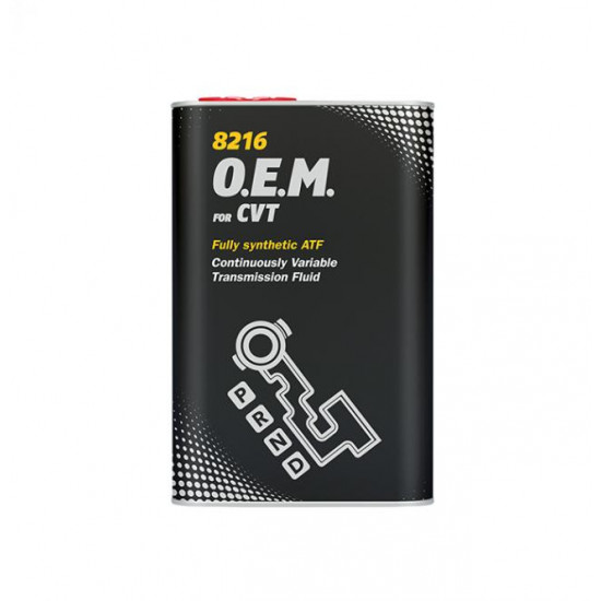 Mannol 8216-1ME - O.E.M. for CVT Continuosly Variable Transmission Fluid váltóolaj, 1lit. fémdobozos Mannol 8216-1ME - O.E.M. for CVT Continuosly Variable Transmission Fluid váltóolaj, 1lit. fémdobozos