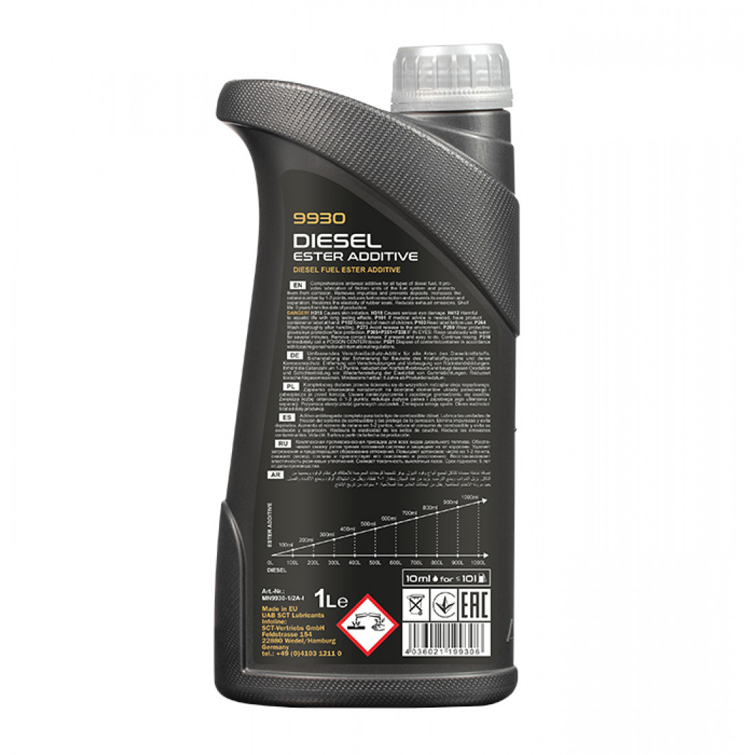 SCTMannol 9930 Diesel Ester Additive Diesel üzemanyagadalék, 1000ml
