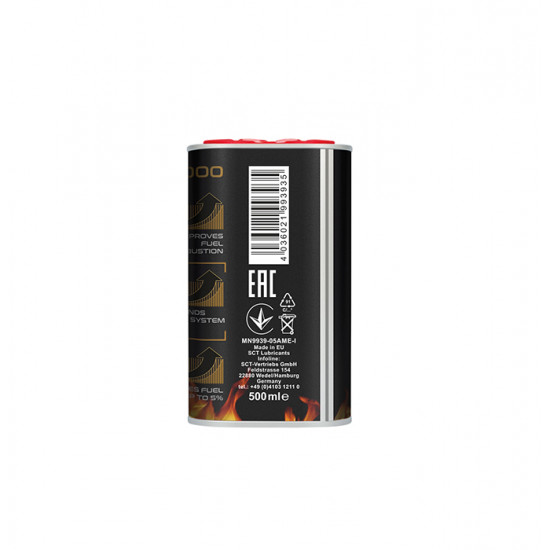 MANNOL 9939 Üzemanyag égés fokozó adalék 0,5L MANNOL 9939 Üzemanyag égés fokozó adalék 0,5L