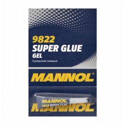 MANNOL 9822 Gel Super Glue - Pillanatragasztó zselé