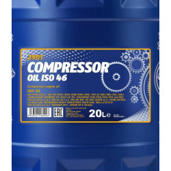 MANNOL COMPRESSOR OIL ISO46 20 liter