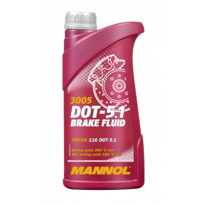 MANNOL 3005 FÉKFOLYADÉK DOT-5.1 0,5L MANNOL 3005 FÉKFOLYADÉK DOT-5.1 0,5L