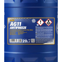 Mannol 4111-20 - AG11 Antifreeze fagyálló koncentrátum, kék, 20lit,