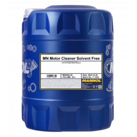 MANNOL 4904 Motor Cleaner Solvent Free 20L
