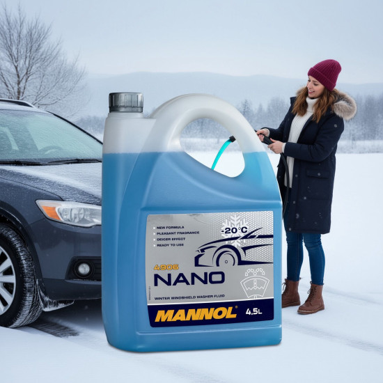 Mannol 4906-4,5  SZÉLVÉDÖMOSO FOLYADÉK -20C   4,5L