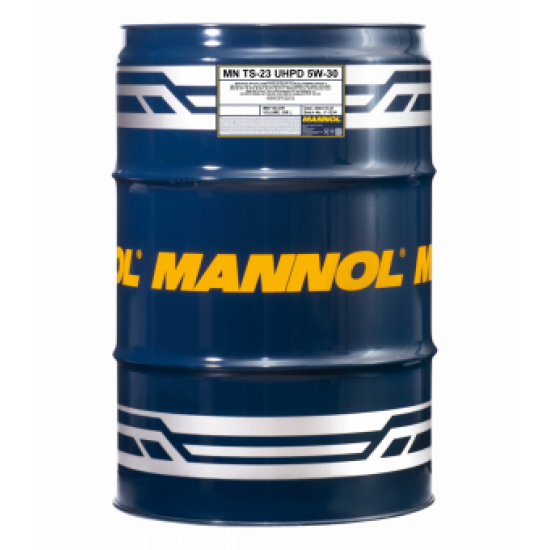 Mannol 7123-DR TS-23 UHPD 5W-30 motorolaj, 208 liter
