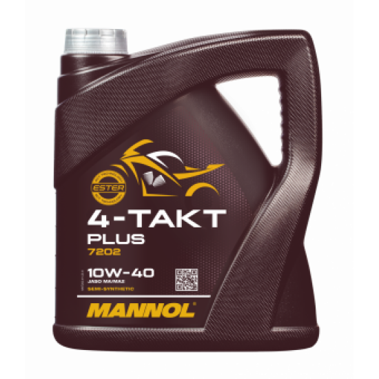 Mannol 7202 4-Takt Plus 10W-40  4 liter