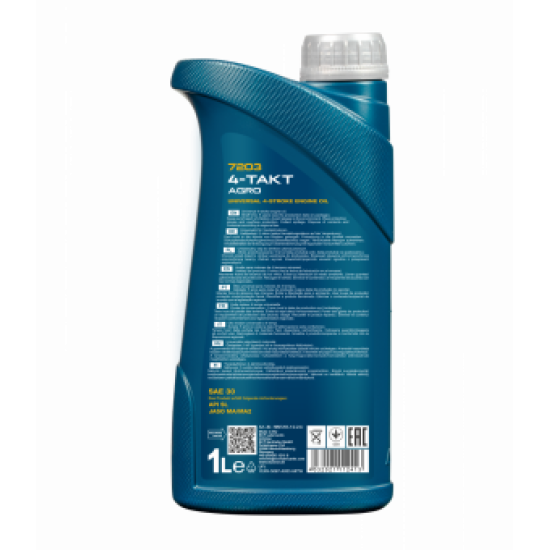 MANNOL 7203 4-TAKT AGRO  SAE 30 1L