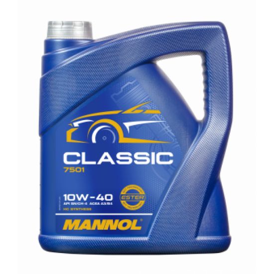 Mannol 7501-4 Classic 10W-40 (10W40) motorolaj 4lit,