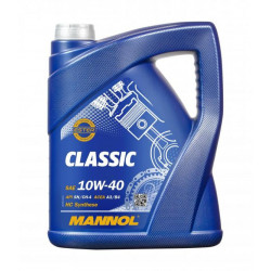 Mannol 7501-5 Classic 10W-40 (10W40) motorolaj 5lit,