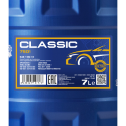 Mannol 7501-7 Classic 10W-40 (10W40) motorolaj 7lit.