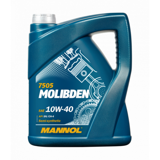 MANNOL 7505-5 MOLIBDEN 10W-40 5 liter