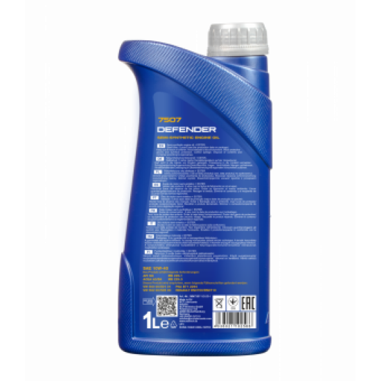 MANNOL 7507 DEFENDER 10W-40 1 liter