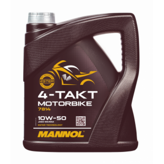 MANNOL 7814 MOTORBIKE 4-TAKT 10W-50  4L