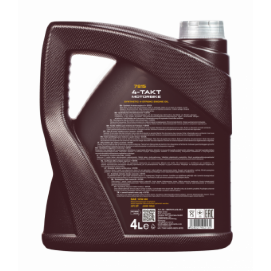 MANNOL 7815 4-TAKT MOTORBIKE 10W-60 4L