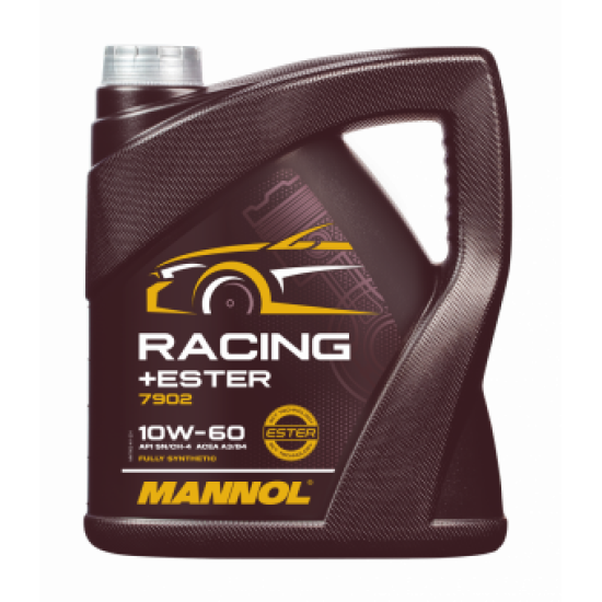 Mannol 7902Racing+Ester 10W-60 motorolaj 4lit.