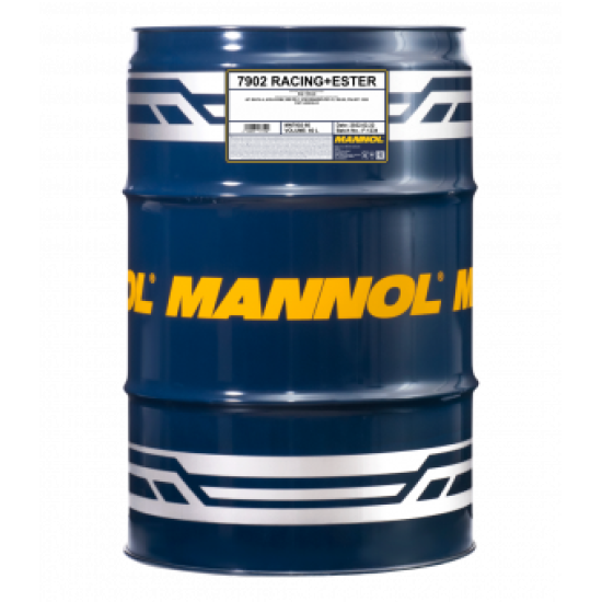 Mannol 7902 Racing+Ester 10W-60 motorolaj 60lit.