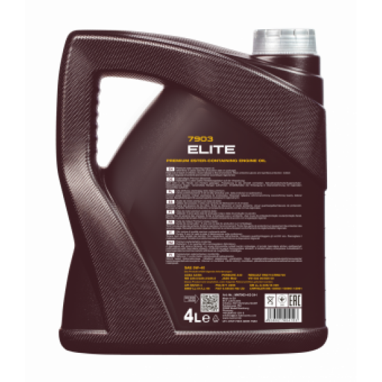 MANNOL 7903 ELITE 5W-40 4 liter