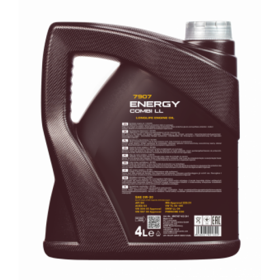 MANNOL 7907 ENERGY COMBI LL 5W-30 4 Liter