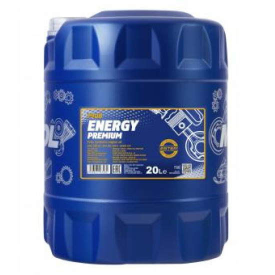 Mannol 7908-20 Energy Premium 5W-30 motorolaj 20lit,