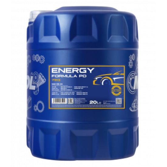 MANNOL 7913 ENERGY FORMULA PD 5W-40 20 liter