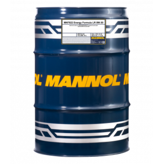 MANNOL 7922 ENERGY FORMULA LR 0W30 60L