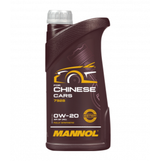 MANNOL 7928  FOR CHINESE CARS 0W-20 1L