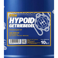 MANNOL HYPOID GET.OEL 80W-90 API GL 5 10 liter
