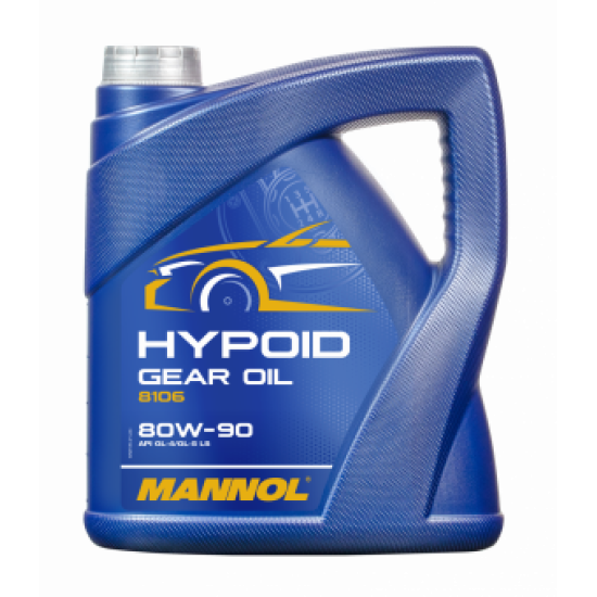 MANNOL 8106 HYPOID GET,OEL 80W-90 API GL 5 4 liter