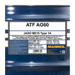 Mannol 8213 ATF AG60 60L