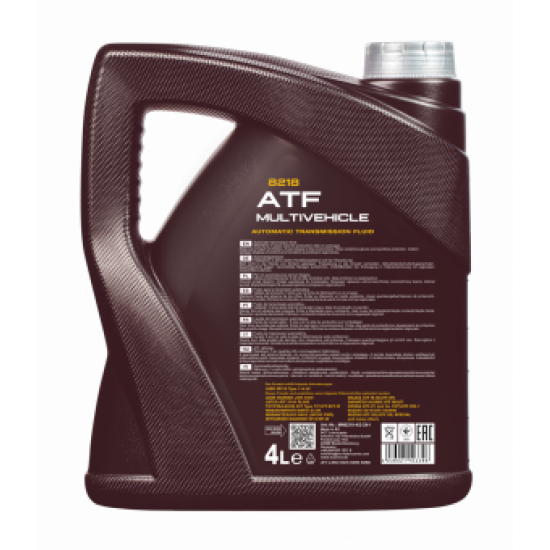 MANNOL 8218-4 ATF MULTIVEHICLE 4 liter