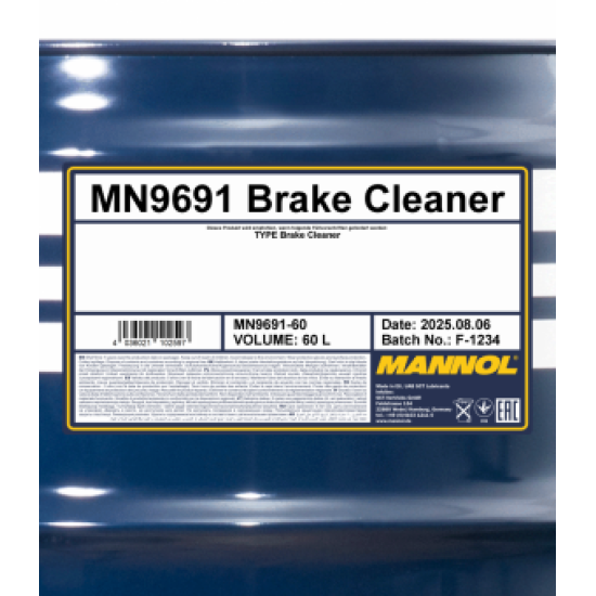SCT- Mannol 9691 Montage Cleaner - féktisztító, 60L